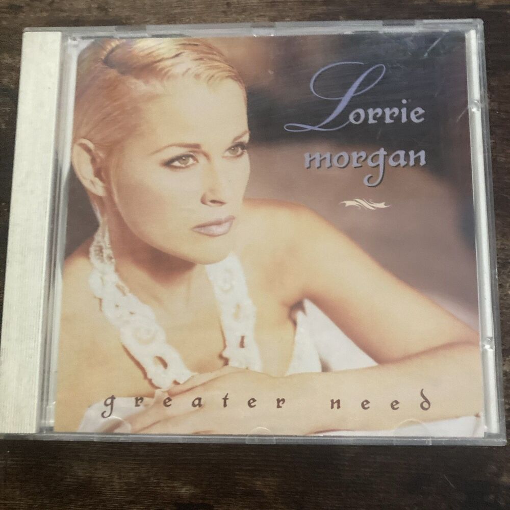 Lorrie Morgan Greater Need CD 1996 BNA Country Music 90s Female Vocalist